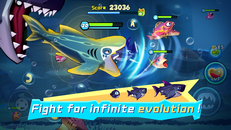 Fish Clash! – Eat or be eaten by Nox Interactive Technology Limited (Mod APK/Unlocked)